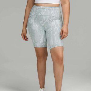 {Lululemon} Swift Speed High-Rise Short 8" Reverberate Chevron Jacquard Silver